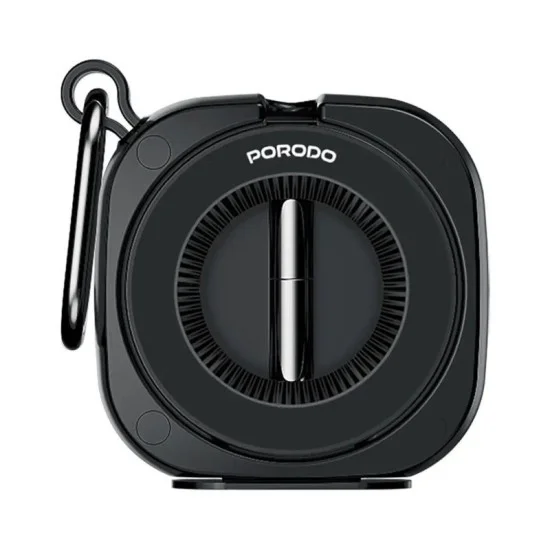 Porodo Loop Magnetic Phone Holder Adjustable Travel Mount _ Black